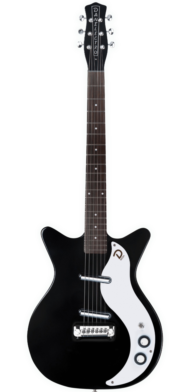 59 Black Danelectro Guitar