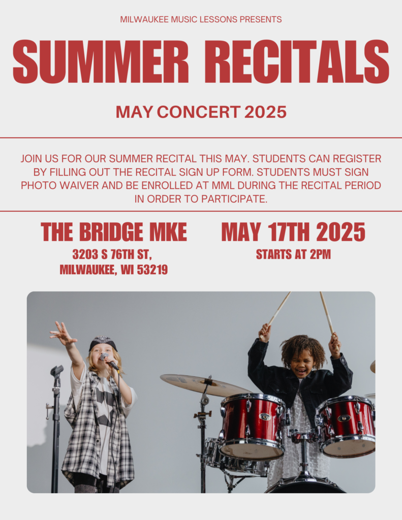 Summer Recital Flyer 2025