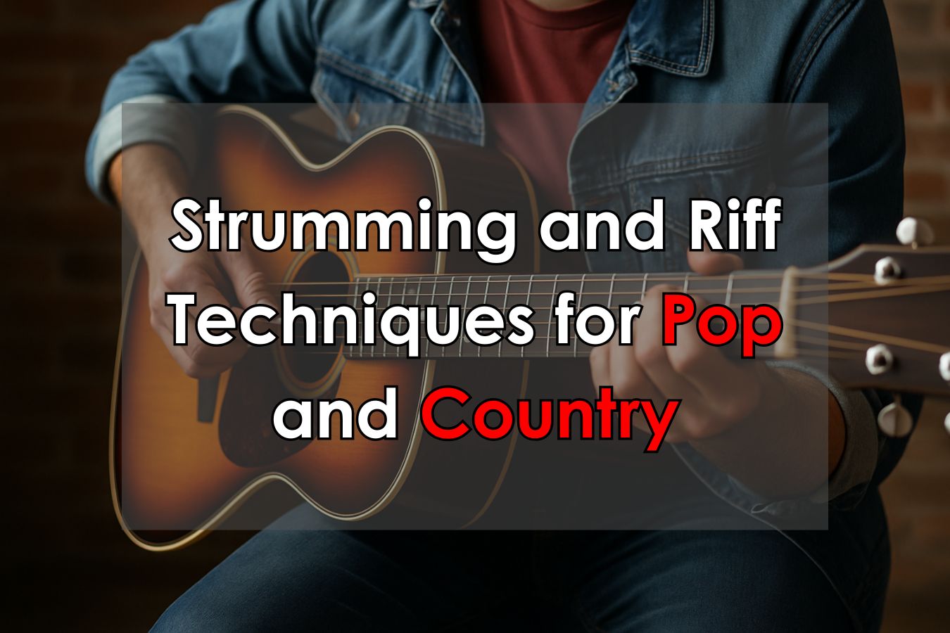 Pop Shop Riff Rhythm Guitar Mastery: Strumming and Riff Techniques for Pop and ...
